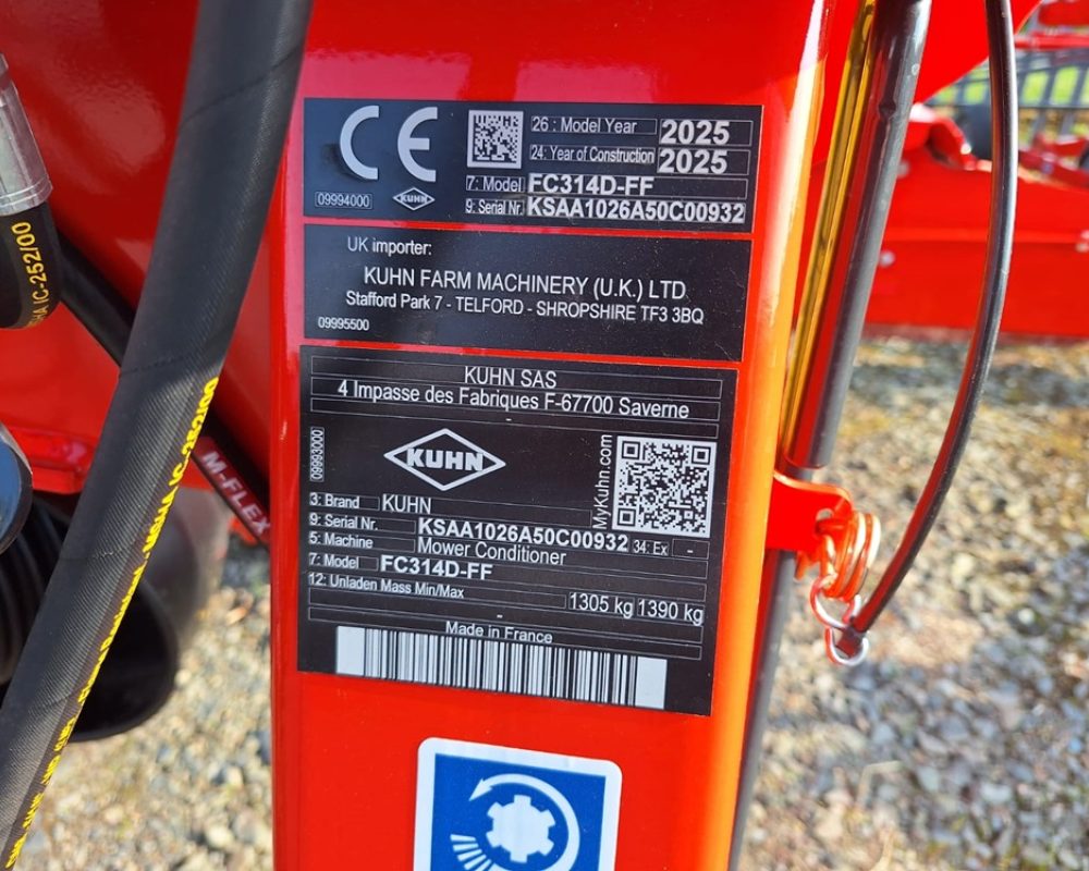 KUHN FC314D FF KUHN MOWER