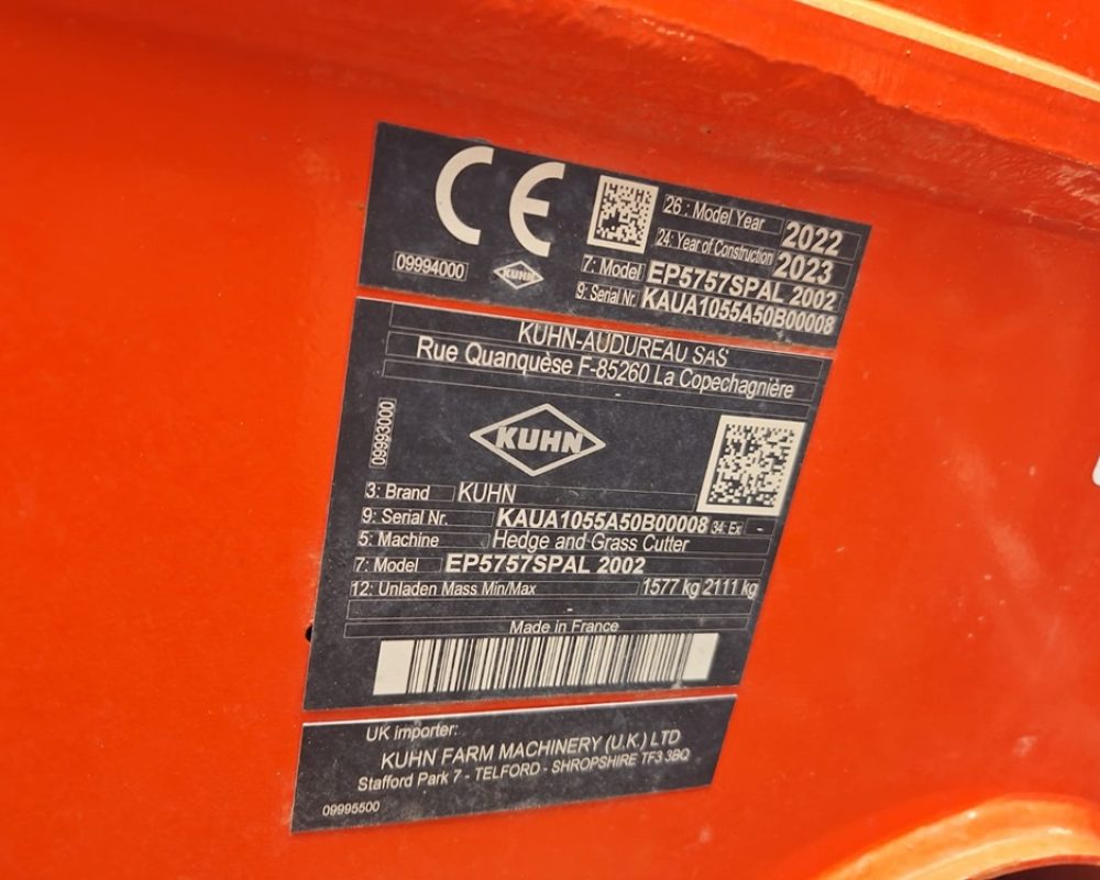 KUHN G11 EL5757 KUHN M/LONGER DEMO