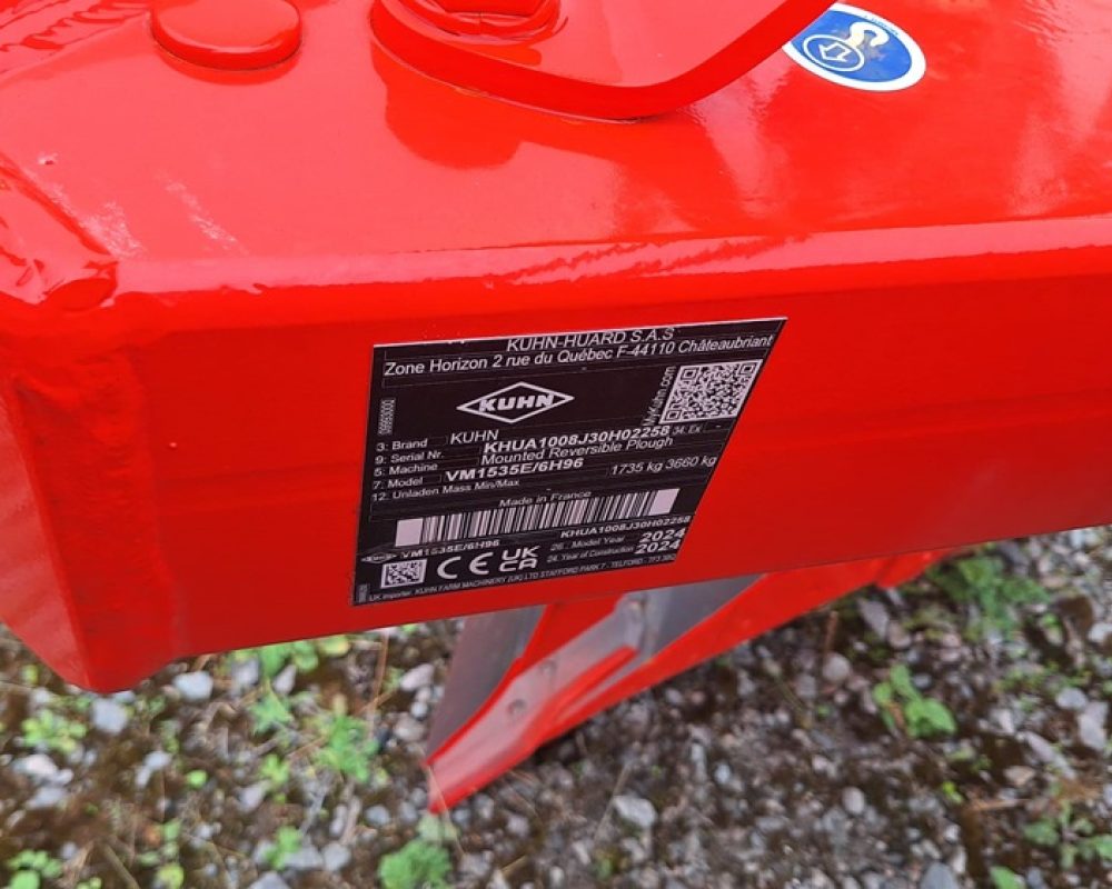 KUHN VM153 KUHN PLOUGH