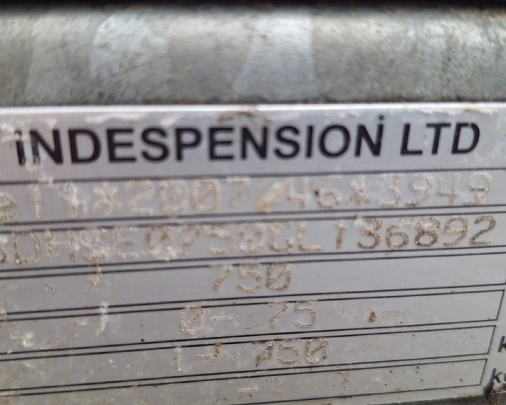 INDESPENSION TRAILERS 8FTX4FT INDESPENSION TRAILER