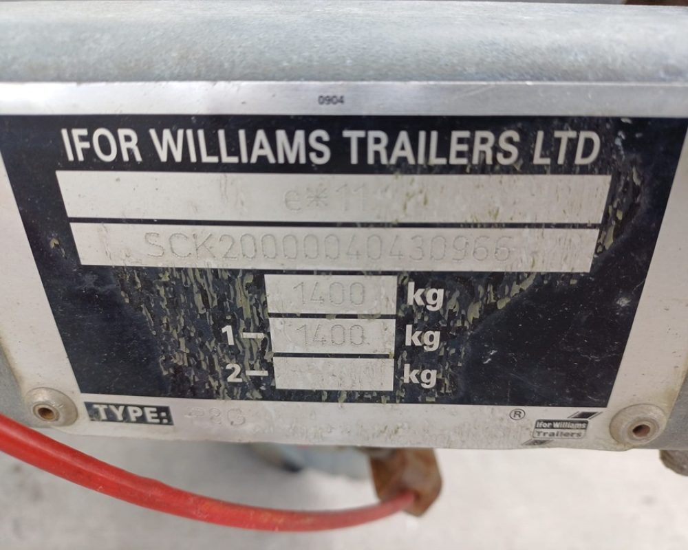 MISCELLANEOUS SHEEP TRAILER IFOR WILLIAMS