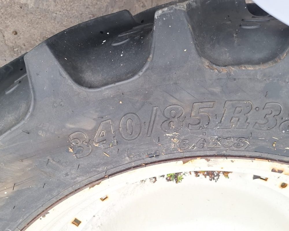 MISCELLANEOUS 340/85R38 REAR WHEELS & TYRES